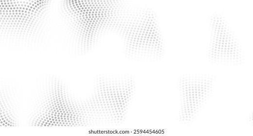 Vector abstract white futuristic background. Big data visualization