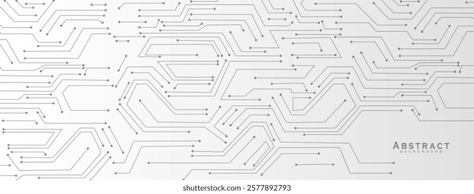 Vector Abstract White and Gray Modern Background
