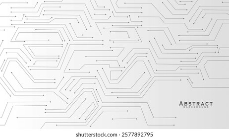 Vector Abstract White and Gray Modern Background