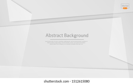 Vector Abstract white pattern. Design concept. Geometric modern and business style background