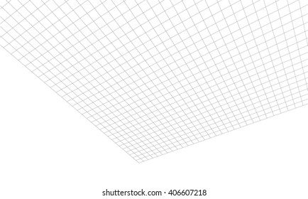 Vector abstract Wireframe background
