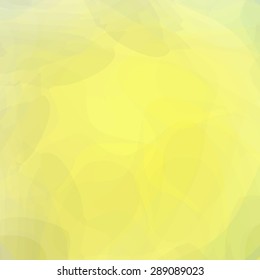 Vector Abstract Yellow Watercolor Background. Yellow Abstract Pattern.
