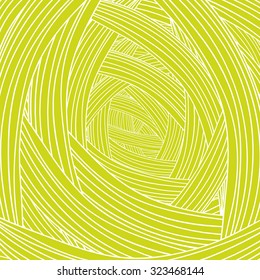 Vector Abstract Yellow Wave Background. Abstract Wave Pattern.