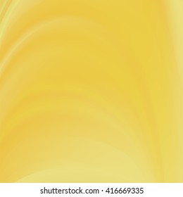 Vector Abstract Yellow Wave Background. Blurred Yellow Pattern.
