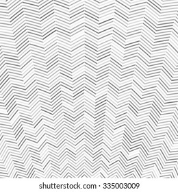 Vector Abstract Zig Zag Pattern. Grey Line Background.