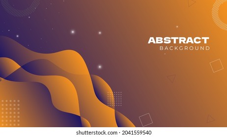 Diseño de fondo abstracto vectorial para la forma geométrica de la página principal del cartel