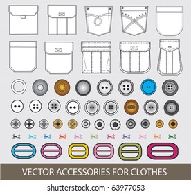 vector accessories for clothes
