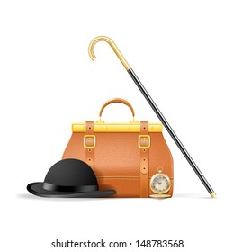 Vector accessories of the gentleman