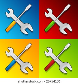 Vector Account and Config Icons