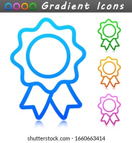 Vector achievement design symbol icon