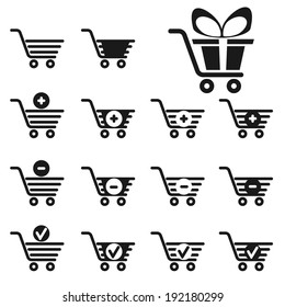vector add delete shopping cart item