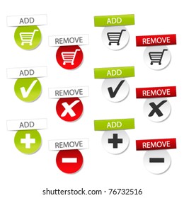 Vector add delete shopping cart item