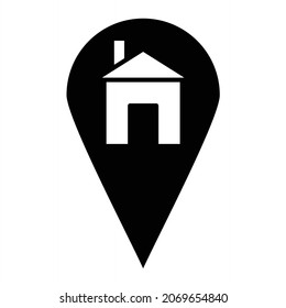  Vector Address Glyph Icon Design
