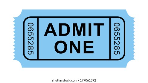 Vector Admission Ticket