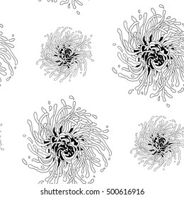 vector adult. abstract seamless pattern background.