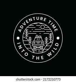 Vector Adventure Badge Logo Template 