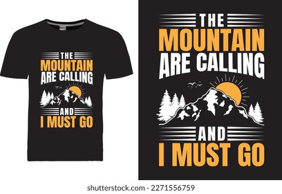 plantilla de diseño de camiseta de vectores Adventure