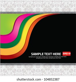 Vector advertising label