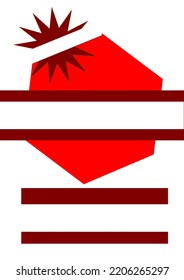 vector advertising sheet Used for making advertisements to promote products.

