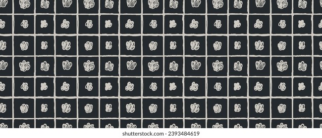 Vector aesthetic contemporary printable abstract elegant line shape seamless pattern background