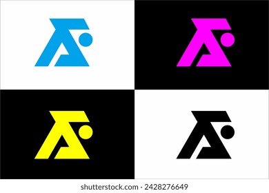 vector aesthetic logo cmyk colors