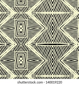  Vector African pattern (seamlessly tiling). Seamless pattern can be used for wallpaper, pattern fills, web page background,surface textures. seamless background