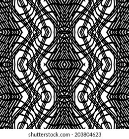 Vector African pattern (seamlessly tiling). Seamless pattern can be used for wallpaper, pattern fills, web page background,surface textures. seamless background
