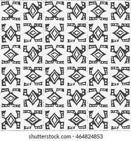 Vector African pattern (seamlessly tiling). Seamless pattern can be used for wallpaper, pattern fills,surface textures. seamless background.