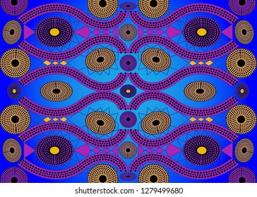 vector African Print fabric , Ethnic handmade ornament for your design, Ethnic and tribal motifs geometric elements. Vector texture, afro textile Ankara fashion style. Pareo wrap dress, batik style 