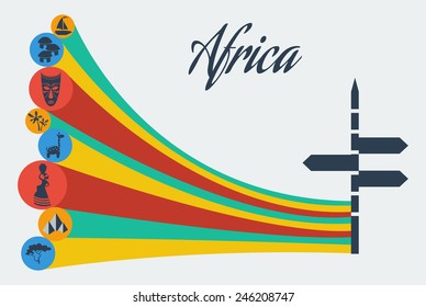 Vector african safari