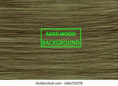 Vector aged wood texture background