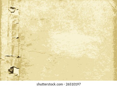 vector aging torn paper