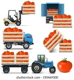 Vector Agricultural Icons Set 2