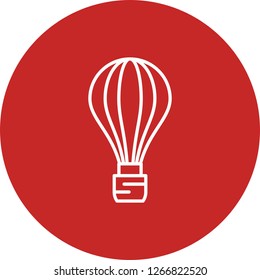  Vector air baloon icon