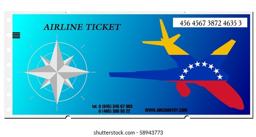 ticket travel venezuela