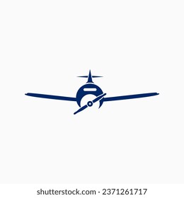 vector airplane became a logo for the company