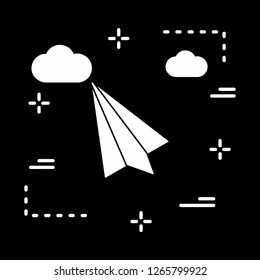 vector airplane icon