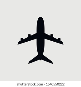 Vector airplane Icon - Vector