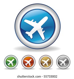 vector airplane icon