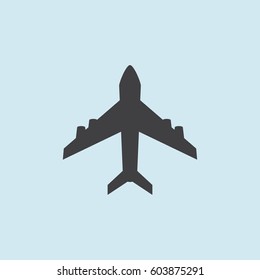 Vector airplane Icon