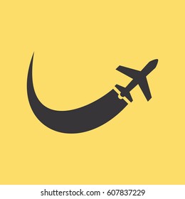 Vector airplane Icon