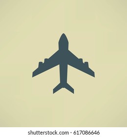 Vector airplane Icon