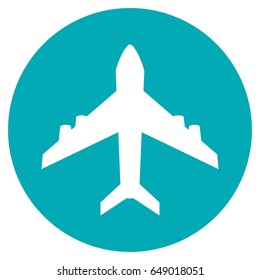 Vector airplane Icon