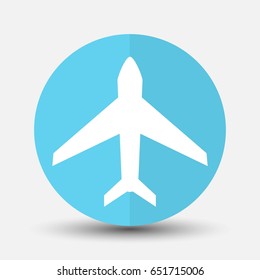 Vector airplane Icon
