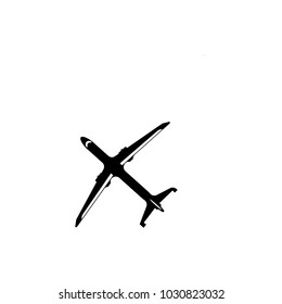 Vector airplane Icon. Element of popular transport icon. Premium quality graphic design. Signs, symbols collection icon for websites, web design, mobile app