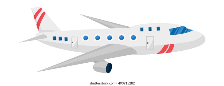 Vector airplane illustration