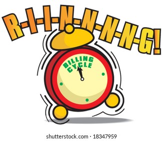 vector alarm for billing cycle ringing