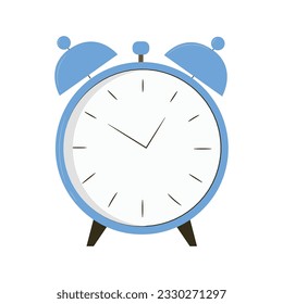 ilustración de concepto de reloj de alarma vectorial.
