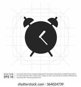 Vector Alarm clock icon