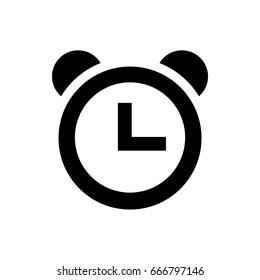 Vector alarm clock icon